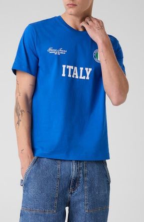 Guess GJ Regular Fit World Cup T-Shirt in Italy at Nordstrom, Size Xx-Large