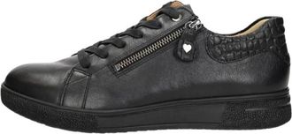 Hartjes Schoenen, Dames, Zwart, 38 1/2 EU, Sophie Veterschoen Laag