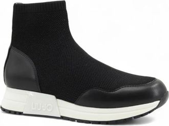 Liu Jo Johanna 05 Sneaker - Dames - Sneakers - Zwart - 36 EU - Leer - Schoenen