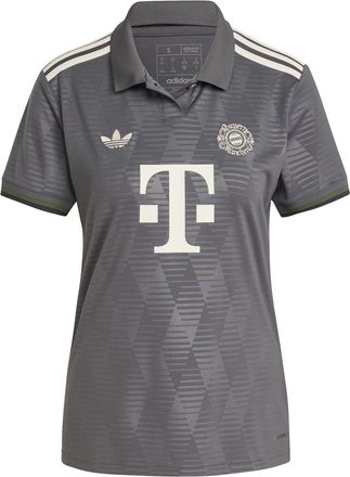 adidas Womens Wiesn Jersey W T-Shirt in Grey Six - Size 12 UK