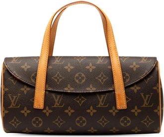 Louis Vuitton Pre-owned Handbags, female, Brown, Size: ONE SIZE Pre-owned Elegant Top Handle Bag