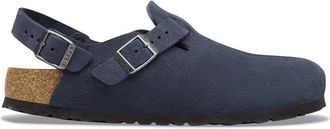 Birkenstock Tokio Suede Leather Size: 44, colour: NAVY
