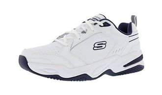 Skechers Mens Durham Slip In Shoes In White