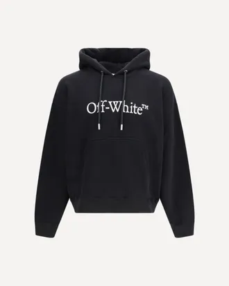 Off-white Big Logo Bookkish Over Hoodie Male XL