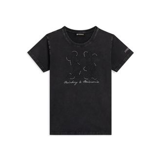 Freddy T-shirt da donna con stampa Disney e strass