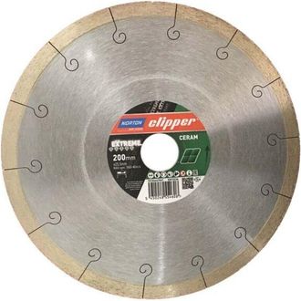 Norton 1 Disco De Diamante Norton Clipper 200 X 25,4 Mm Ceram Xj Azulejos, Cer&aacute;mica, Granito Y M&aacute;rmol
