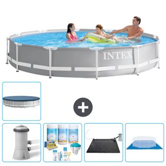 Intex Piscina Prism Frame Redonda - 366x76 Cm - 8-piezas S20560