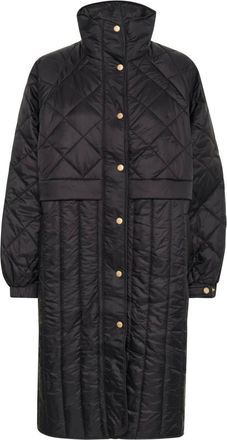 Inwear Dames, Mantels, Zwart, Maat: XS Leer