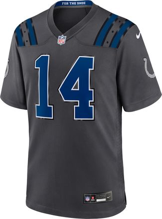 Nike Alec Pierce Indianapolis Colts Rivalries Collection Nike Mens NFL Game Jersey in Grey | 67NM0JFN98F-6LM