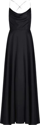 Vera Mont Kleedjes, Dames, Zwart, M, Polyester, Maxi Jurken