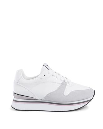 19V69 V Womens Sneaker SNK 003 W White Leather - Size UK 7
