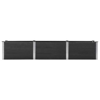 Berkfield Home Garden Raised Bed 300x50x54 cm WPC Grey | Size: 300 x 50 x 54 cm