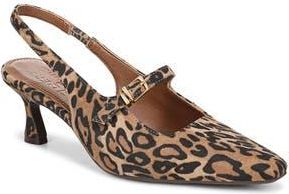 Naturalizer Gemini Slingback Mary Jane Kitten Heel Pump in Dark Brown/Black at Nordstrom Rack, Size 5.5