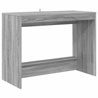vidaXL Escritorio De Cama Sonoma Gris Madera De Ingenier&iacute;a Vidaxl