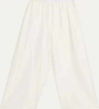 Eskandar Linen Flared Trousers