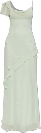 Self Portrait Dames, Jurken, Groen, Maat: XS Viscose