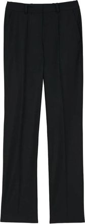 Ines De La Fressange Anatole Broeken - Dames - Straight fit broeken - Blauw - XS - Katoen - Broeken