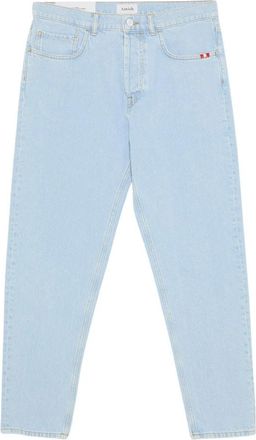Amish Jeremiah Denim Bleach - Heren - Slim Fit Jeans - Blauw - W32 - Denim - Jeans