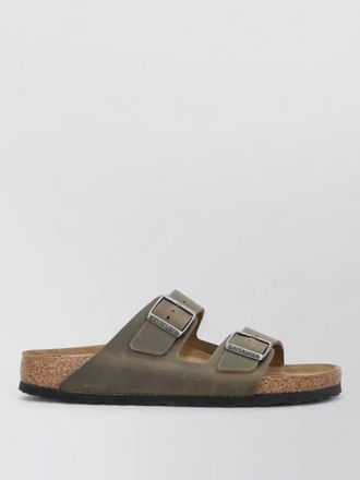 Birkenstock leather double-strap sandals