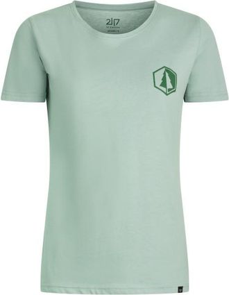 2117 of Sweden Apelviken T-Shirt Print T-Shirt f&uuml;r Damen | gr&uuml;n