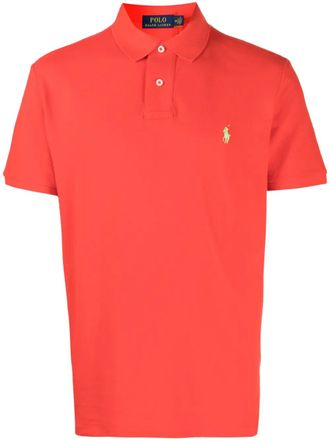Polo Ralph Lauren embroidered-logo polo collar - men - Cotton - S