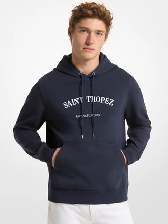 Michael Kors Saint Tropez Cotton Blend Hoodie