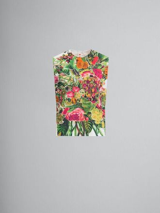 Marni Womens Floral Print Sleeveless Top, Size 8
