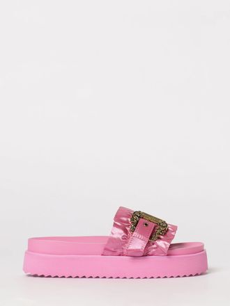 Versace Jeans Couture Sliders Versace Jeans Couture in tessuto arricciato