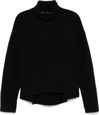 Proenza Schouler Sandra sweater - women - Cashmere/Wool/Nylon/Spandex/Elastane - S - Black