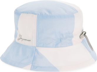 Jacquemus Le Bob Baluchon Nylon Bucket Hat in Print Maxi Stripes Diagon 3Fy at Nordstrom, Size Xx-Large