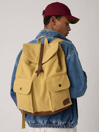 Levi's Heritage Rucksack Backpack - Mens - One Size - Yellow / Washed Aura