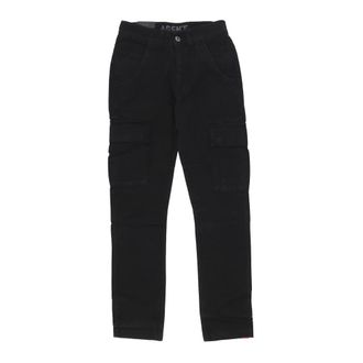 Alpha Industries Agent Pant - Heren - Straight fit broeken - Zwart - W36 - Katoen - Broeken