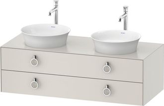 Duravit Tulip Blanco, Mueble De Ba&ntilde;o Colgado En La Pared, Ancho - Duravit