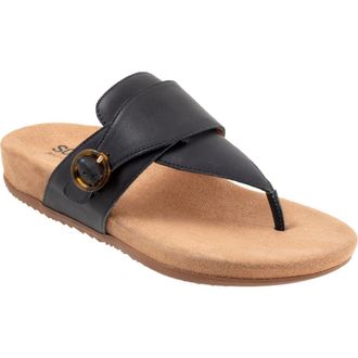 Softwalk Belize T-Strap Sandal in Navy at Nordstrom Rack, Size 10.5