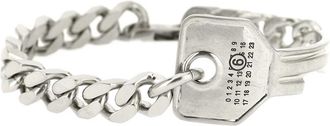 Maison Margiela MM6 Sleutelhanger Armband - Dames - Armbanden - Grijs - L - Accessoires