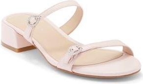 Stuart Weitzman Ginger Crystal Slide Sandal in Light Blush at Nordstrom Rack, Size 10.5
