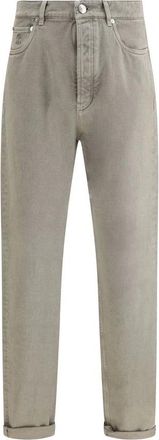 Brunello Cucinelli Uomo, Jeans, Grigio, XL, new