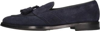 BARRETT Su&egrave;de Instappers - Heren - Loafers - Blauw - 42 EU - Su&egrave;de - Schoenen