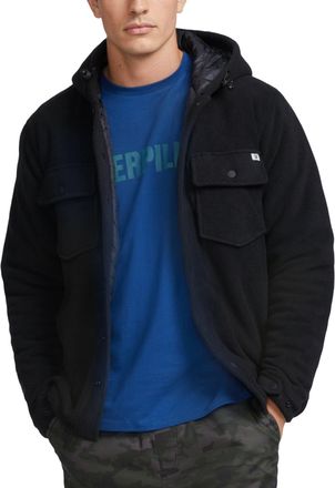 CAT Mens Fleece Warm Shirt Jacket