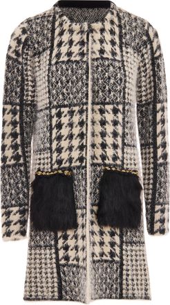 Faina Vest Dames beige/ zwart