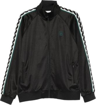 Dr&ocirc;le de Monsieur Tracksuit Jacket - Heren - Zomerjassen - Zwart - L - Polyester - Jassen