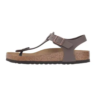 Birkenstock Flat Sandals, female, Brown, Size: 13 US Minimalist Brown Sandals for Men and Women