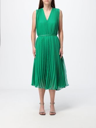 Max Mara Abito plissettato con cinta