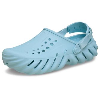 Crocs Echo 207937-426 Clogs Mens Sky Blue Heel Strap Comfort Shoes JAX2139