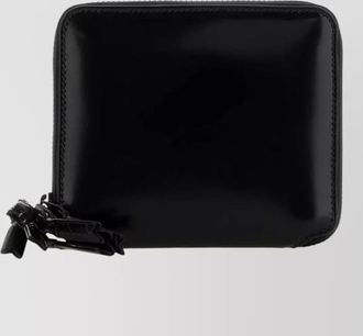 Comme Des Gar&ccedil;ons leather wallet glossy finish compact design