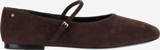 Tory Burch Tory Burch Wildleder Leder Mary Jane Ballerinas