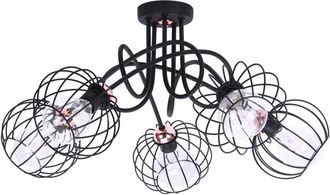 OEM L&aacute;mpara Colgante Retro Industrial Cobre Loft Edison