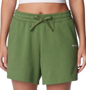 Columbia Trek French Terry Short In Green