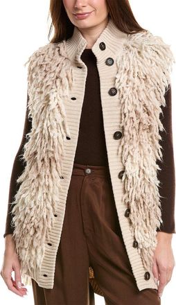 Brunello Cucinelli Alpaca, Wool & Cashmere-Blend Vest