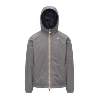 K-Way Jake Plus.2 Double Jacket - male - K-Way - Light Jackets - Gray - XL - Jackets